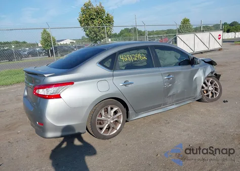 2013 Nissan Sentra Sr из США, поврежденный, VIN 3N1AB7AP7DL714674
